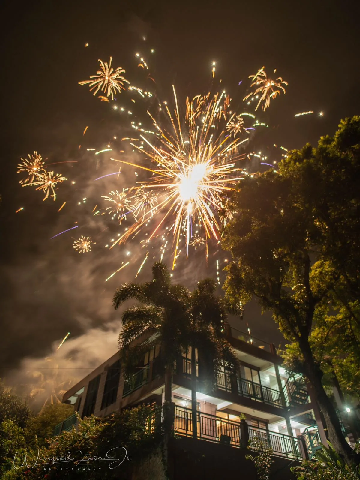Happy Holidays at Golden Sunset